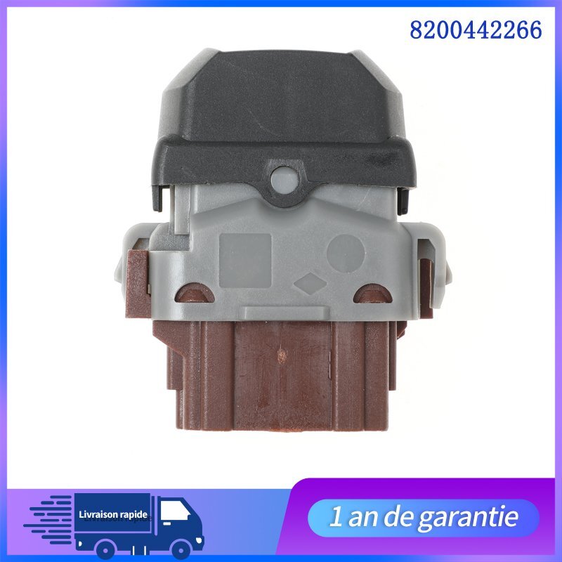 BOUTON LEVE VITRE AVANT DROIT POUR LAGUNA 2 MEGANE 2 CLIO 2/3 SCENIC 2 NEUF