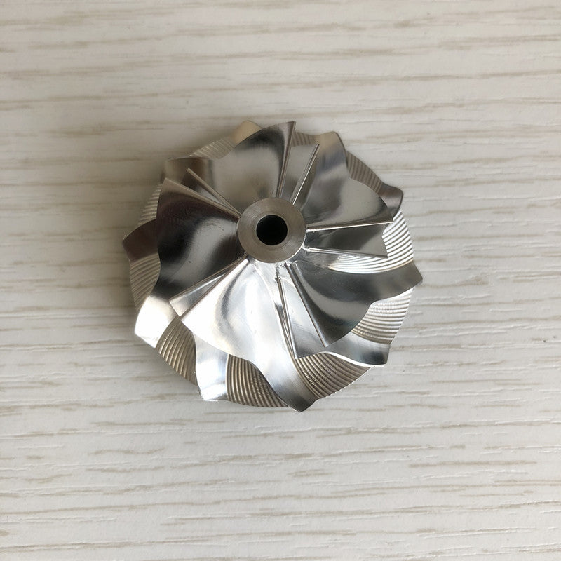 KP39 5443-123-2027 33.20/46.00mm 5+5 blades performance billet compressor wheel