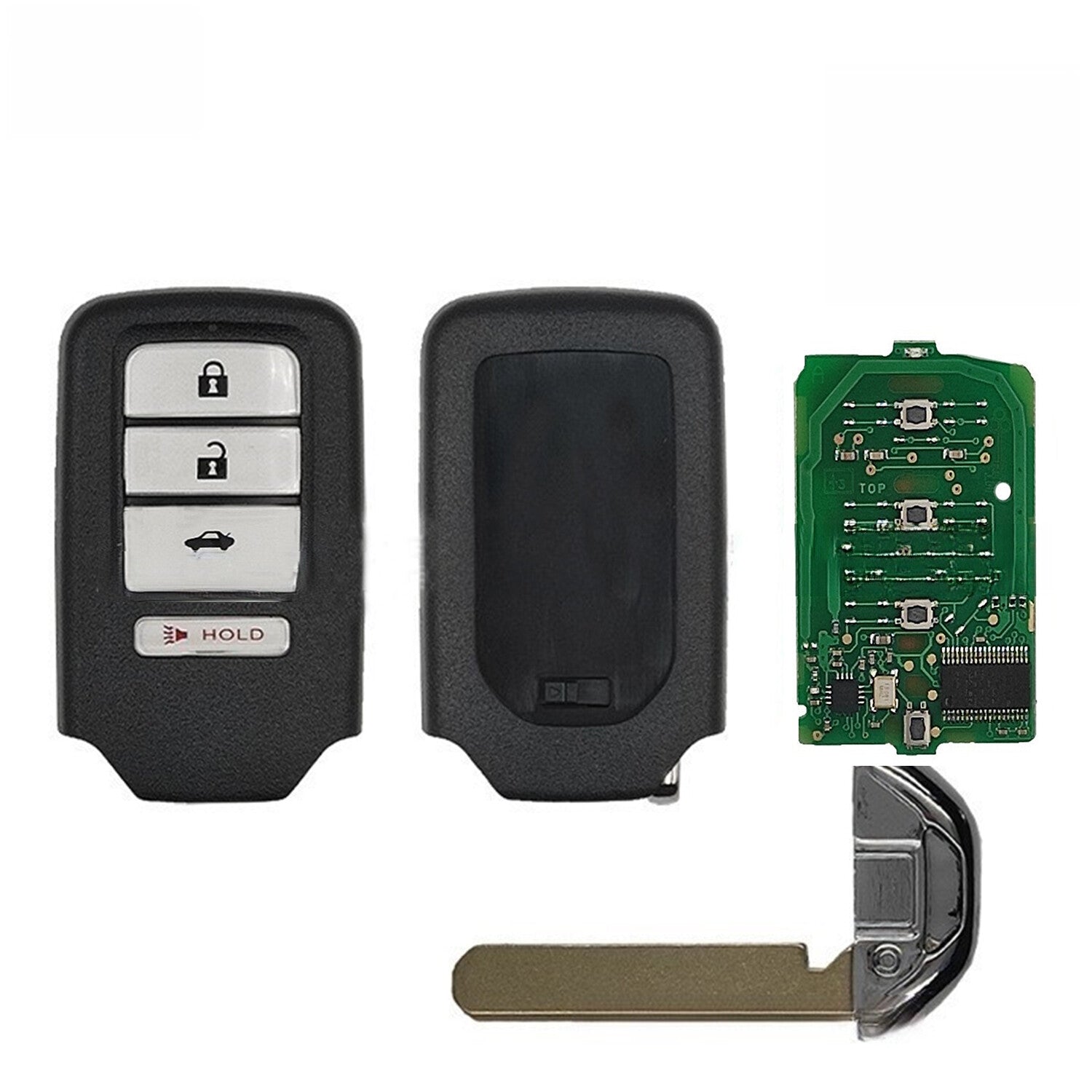 For 2013 2014 2015 for Honda Accord for Civic for Smart Keyless Remote Start Key Fob 4B