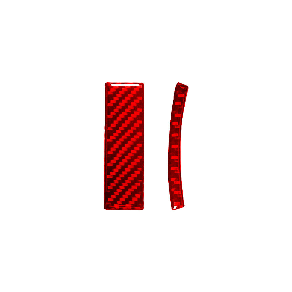 Red Carbon Fiber Left Of Speedometer Trim For Silverado/tahoe/ for sierra 2007-2014