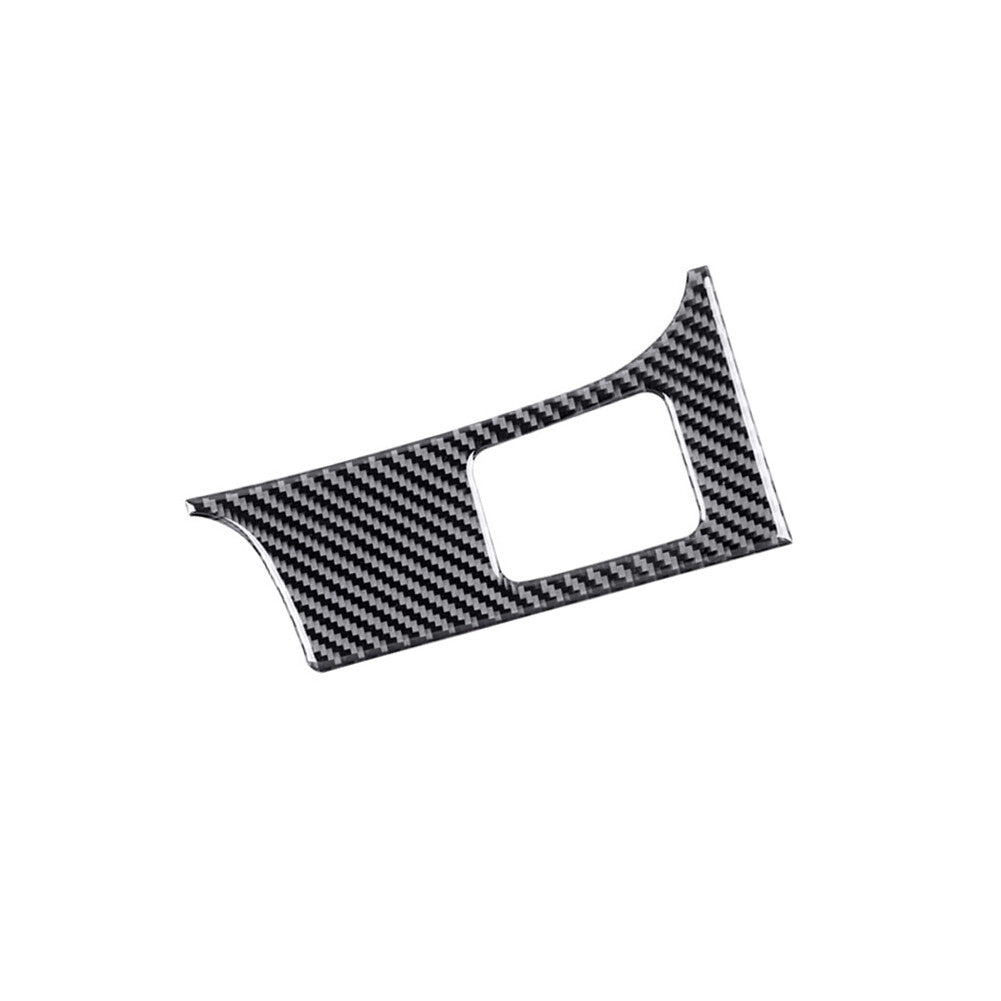 Carbon fiber gear adjust switch trim for Porsche Taycan 2019-2022