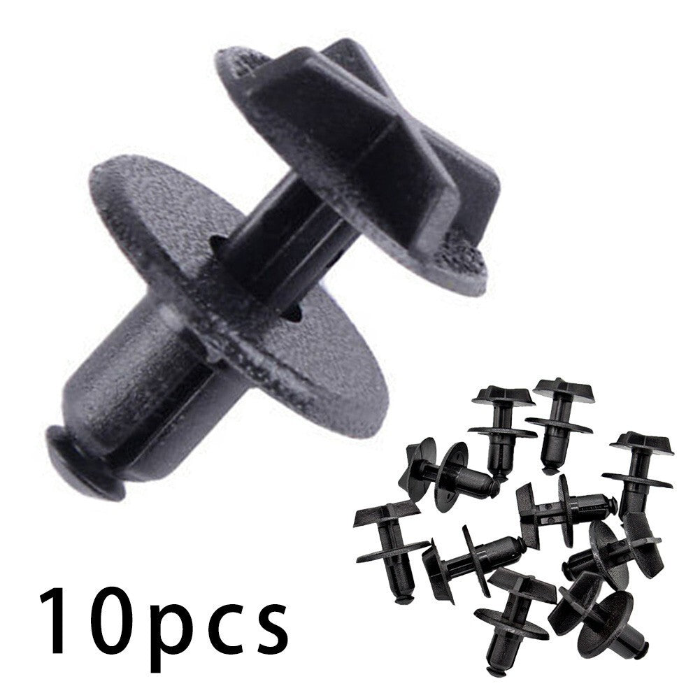 10Pcs Radiator Cover Retaining Clips Nylon For S Type XJ8 XK XR812941010