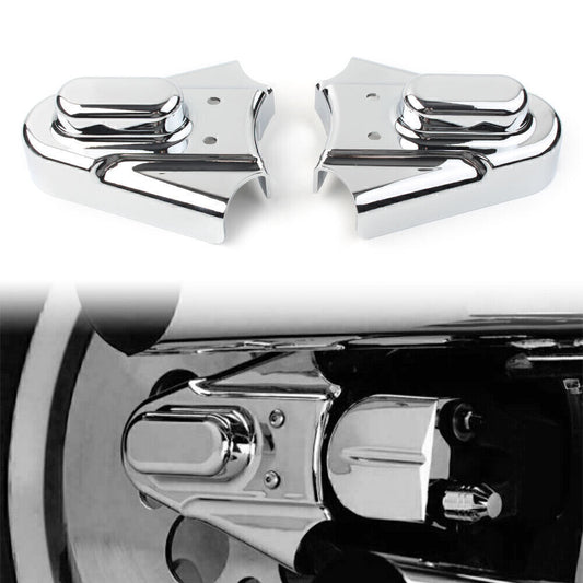 Chrome for Phantom Swingarm Axle Covers Fit for Harley Heritage Softail FXST/C 1986-2007