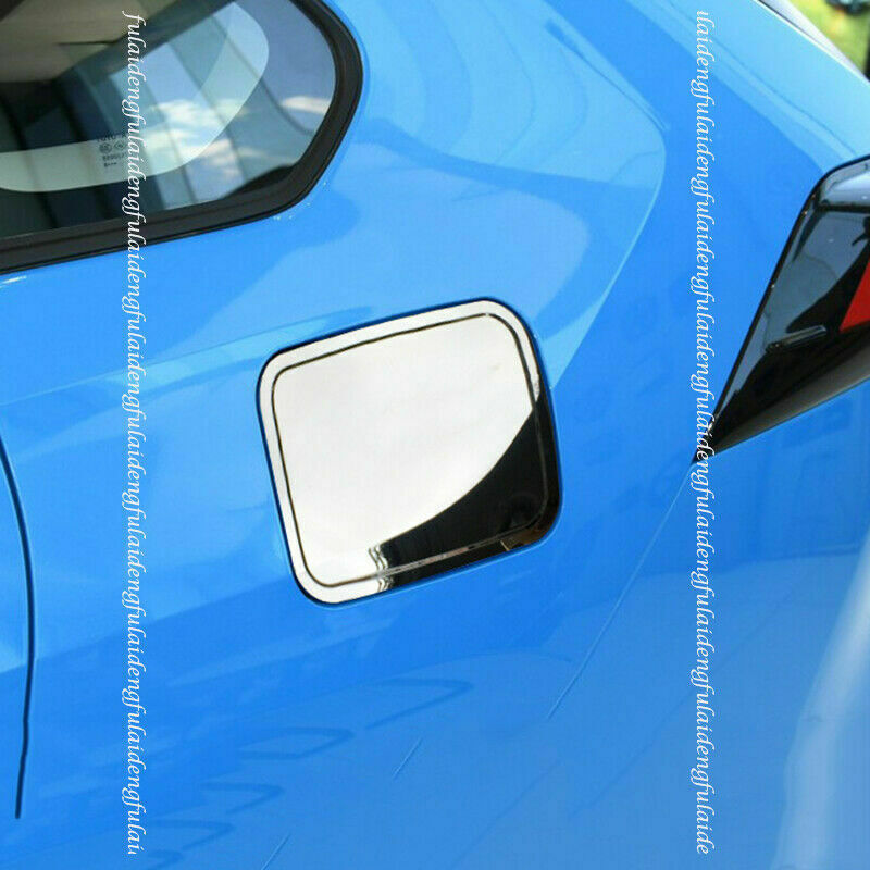 Silver Car Fuel Tank Oil Gas Cap Cover Trim Steel for Toyota RAV4 2019-2023