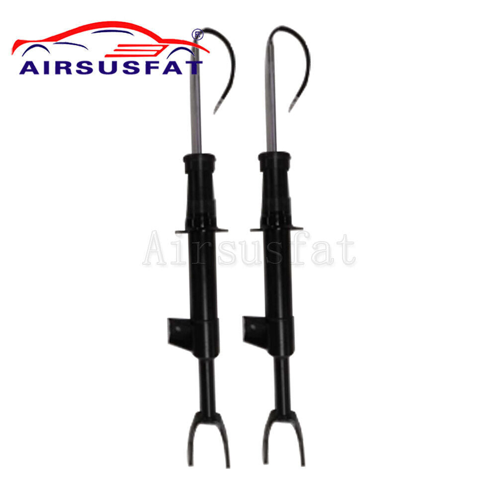 A pair of front air suspension shock absorber struts with electric adjustment are suitable for Cadillac CT6 GM RWD 16-18
