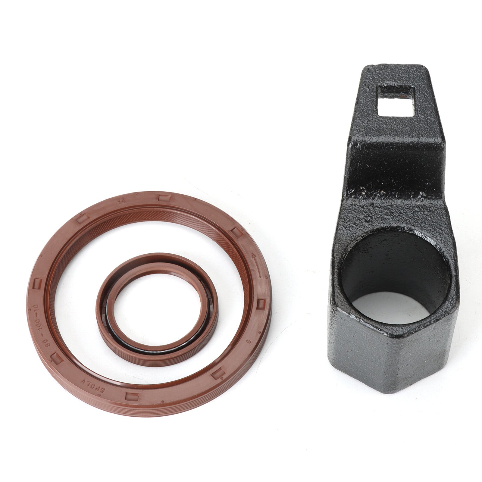 Fit for Honda for Acura Engine NEW Crankshaft Crank Pulley Wrench+ Oil Seal Set 50MM