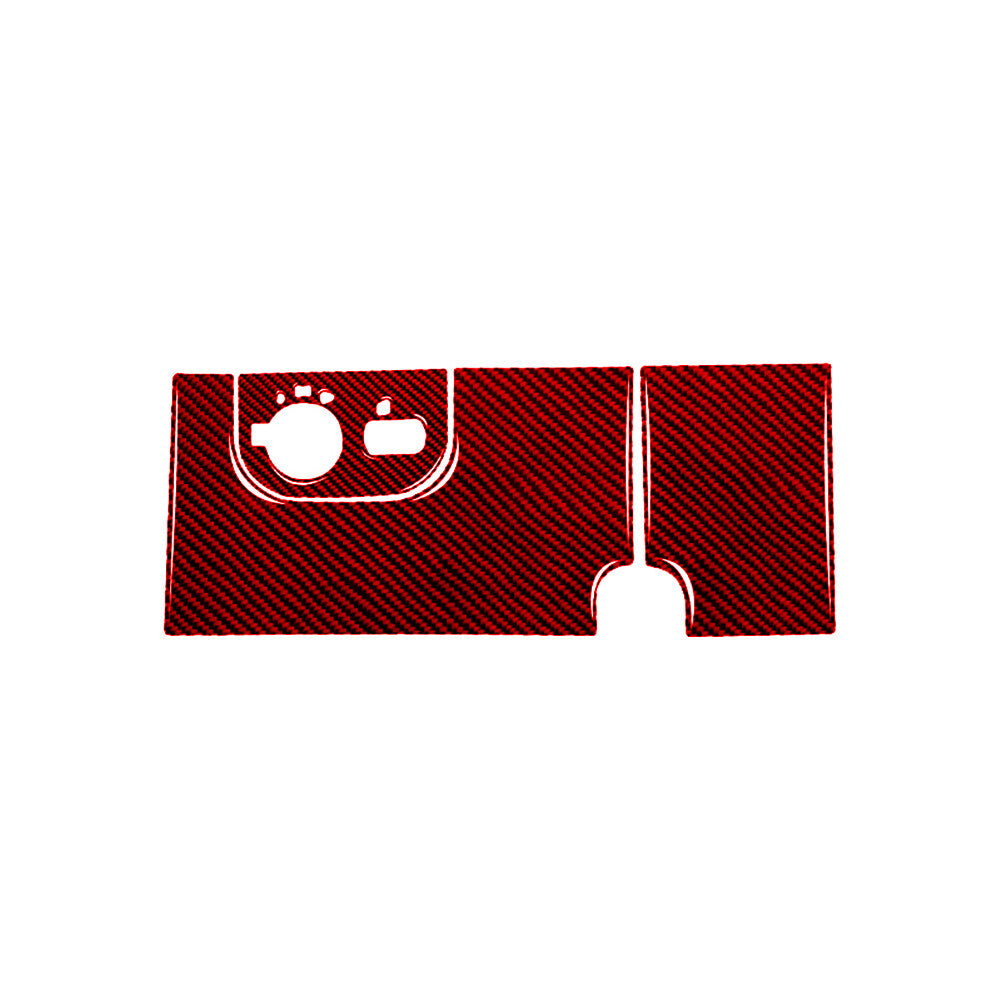 Red Carbon Fiber Headlight adjustment Panel Cover Trim for Audi TT 8N 2001-2006