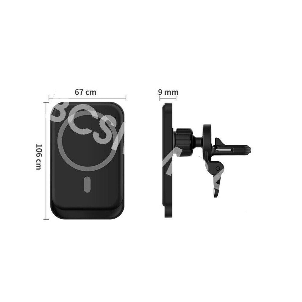15W Fast Charger Holder Mount Air Vent Stand Cradle for Cell Phone Apple iPhone
