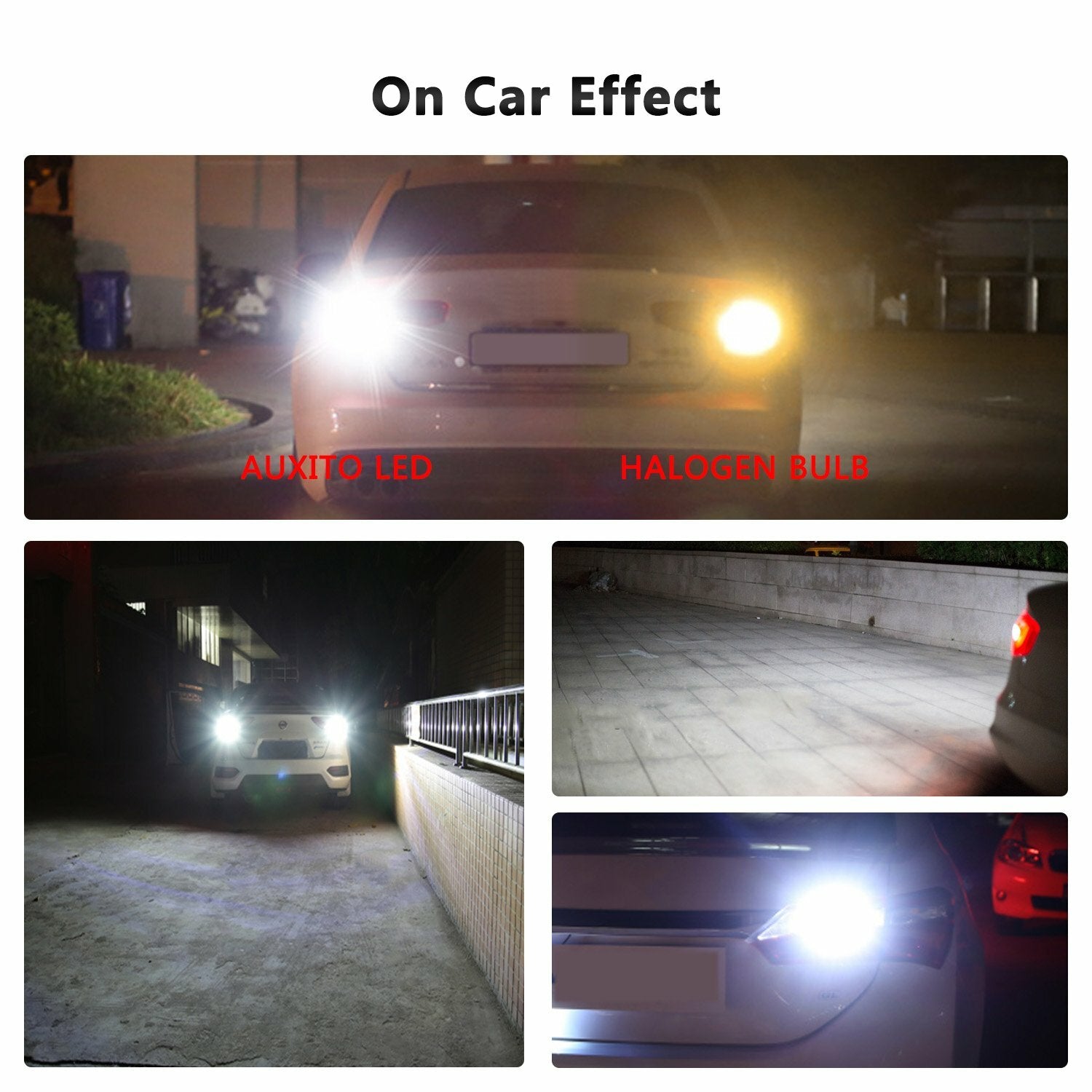 921 T15 CANBUS LED Bright Light W16W 912 White Wax 2400LM