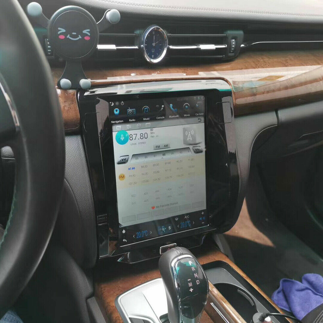 10.4Android 9 Radio Vertical Screen Car GPS for Maserati Quattroporte 2013-2017