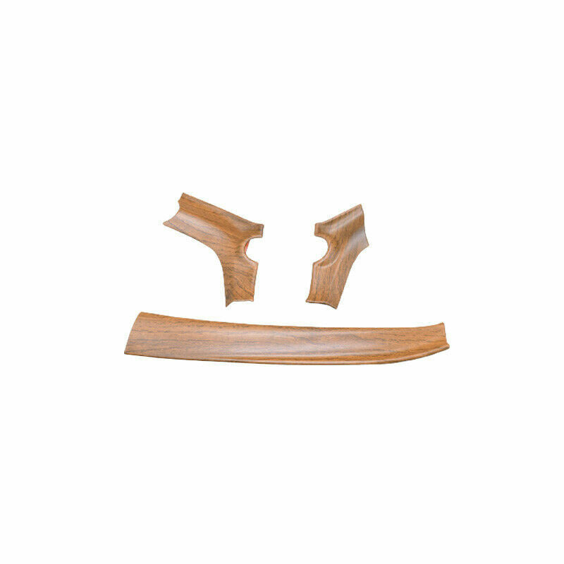 Wood Grain Central Console Dashboard Strips Trim for Toyota Highlander 2008-2013