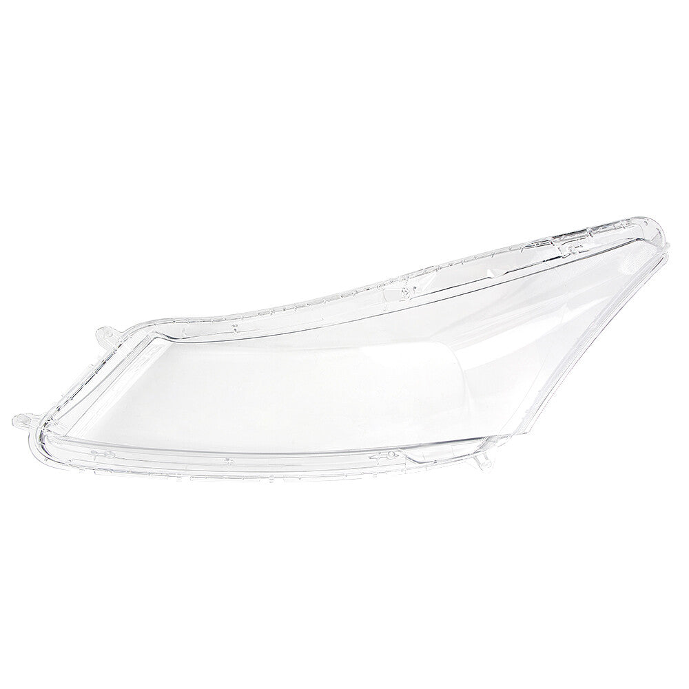 Headlight housing, lens cover, and lens cap suitable for 2008-2012 for Honda Accord, transparent left and right sides.