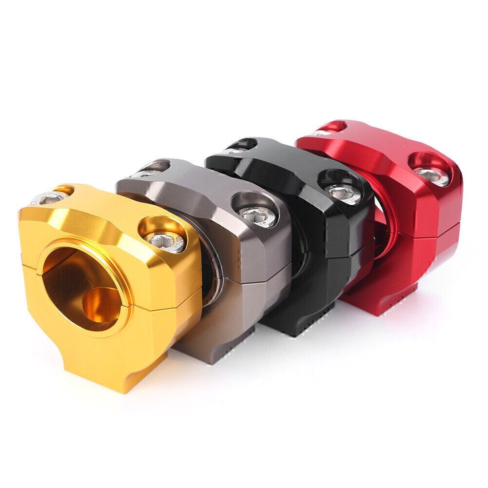 28.6mm/1.12 Motorrad Fett Steigleitung Lenker Klemme CNC Aluminiumlegierung