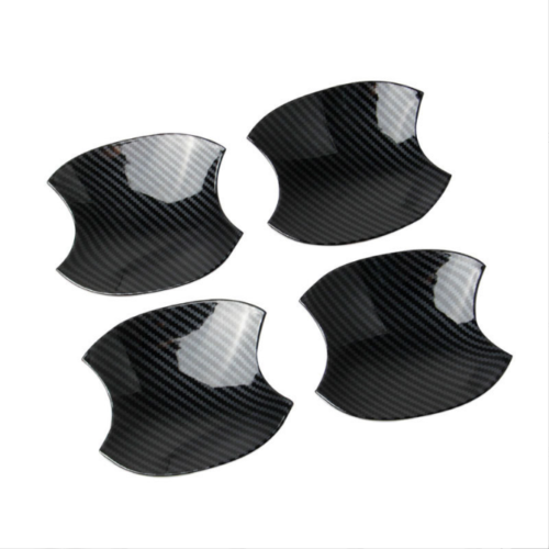 for Toyota Tundra 2022 2023 Carbon Fiber Car Side Door Handle Bowl Cover Trim