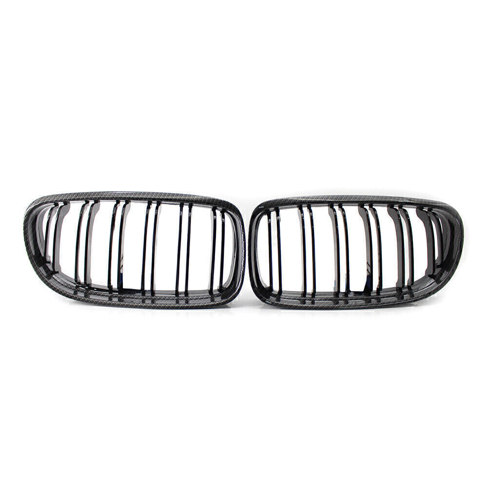 Double Slat Front Grill Kidney Grille Fit for BMW E90 E91 2009-12 325i 328i 335i