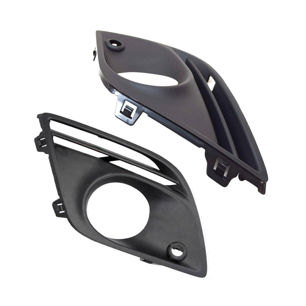 2Pcs Front Bumper Grille with Lamp Parking Sensor Holes for Volvo XC60 2010-16