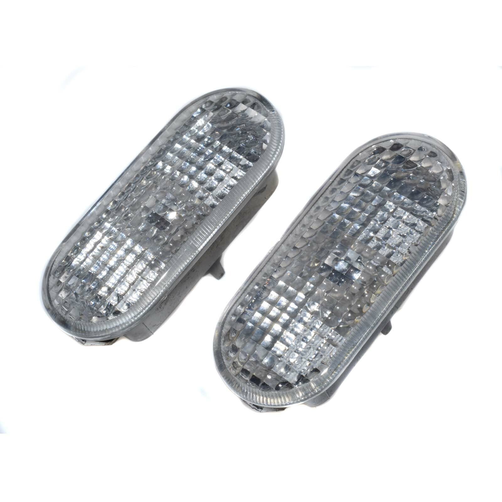 2PCS Clear Lens Side Marker Lamp Housing Cap 1J0949117 for VW for Passat for Jetta for Golf