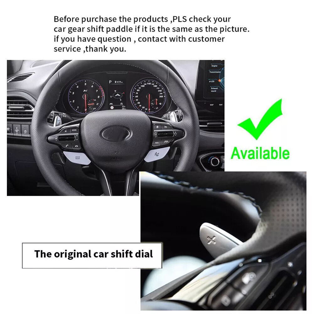 Steering Wheel Shifter Paddle for Hyundai I30N for Veloster N KONA N for Elantra N