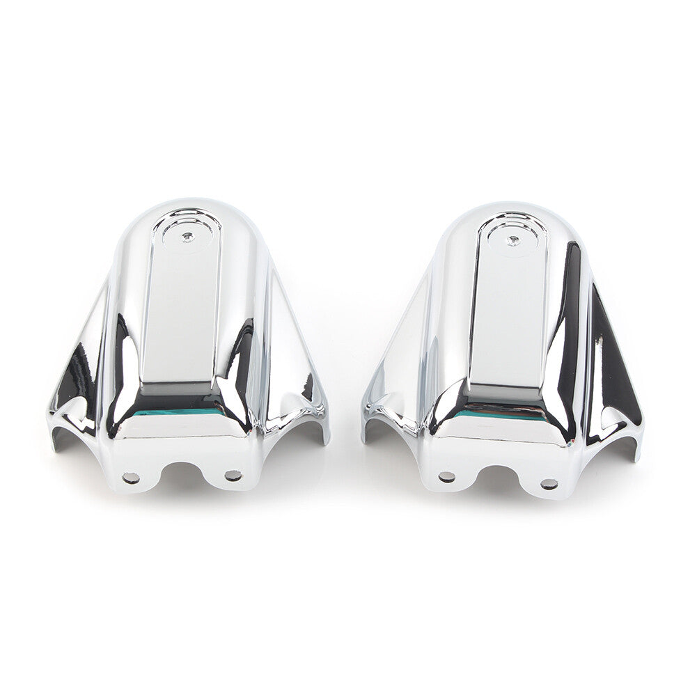 2pcs Rear Axle Swingarm Covers Cap Fit for Harley Softail 2008-2017 2016 2015 2014