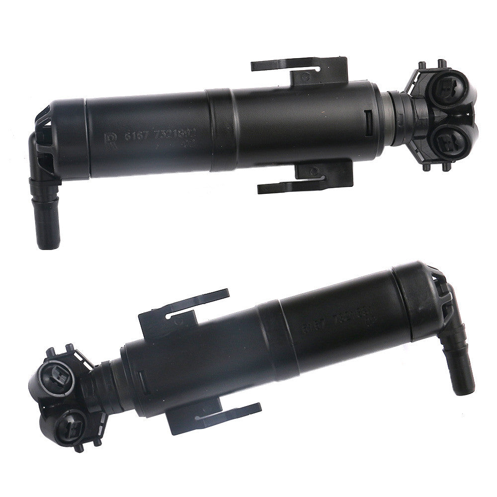 Pair L+R Headlight Washer Wiper Nozzle Sprayer for BMW X1 2013-2015 E84