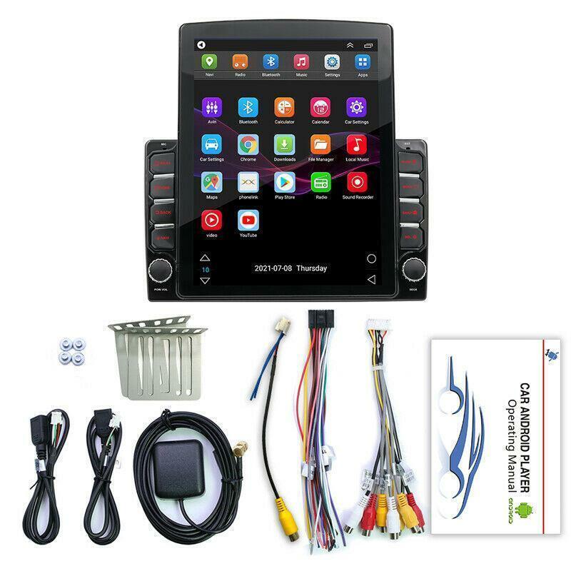 Car Double 2 Din HD Stereo Radio w/ Bluetooth Player Wifi For Kit 9.7 GPS Navi