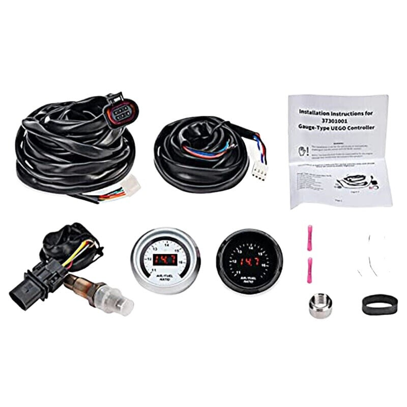 30-4110 Wideband Gauge Controller AFR O2 Air Fuel Ratio 52mm with 4.9 LSU Sensor