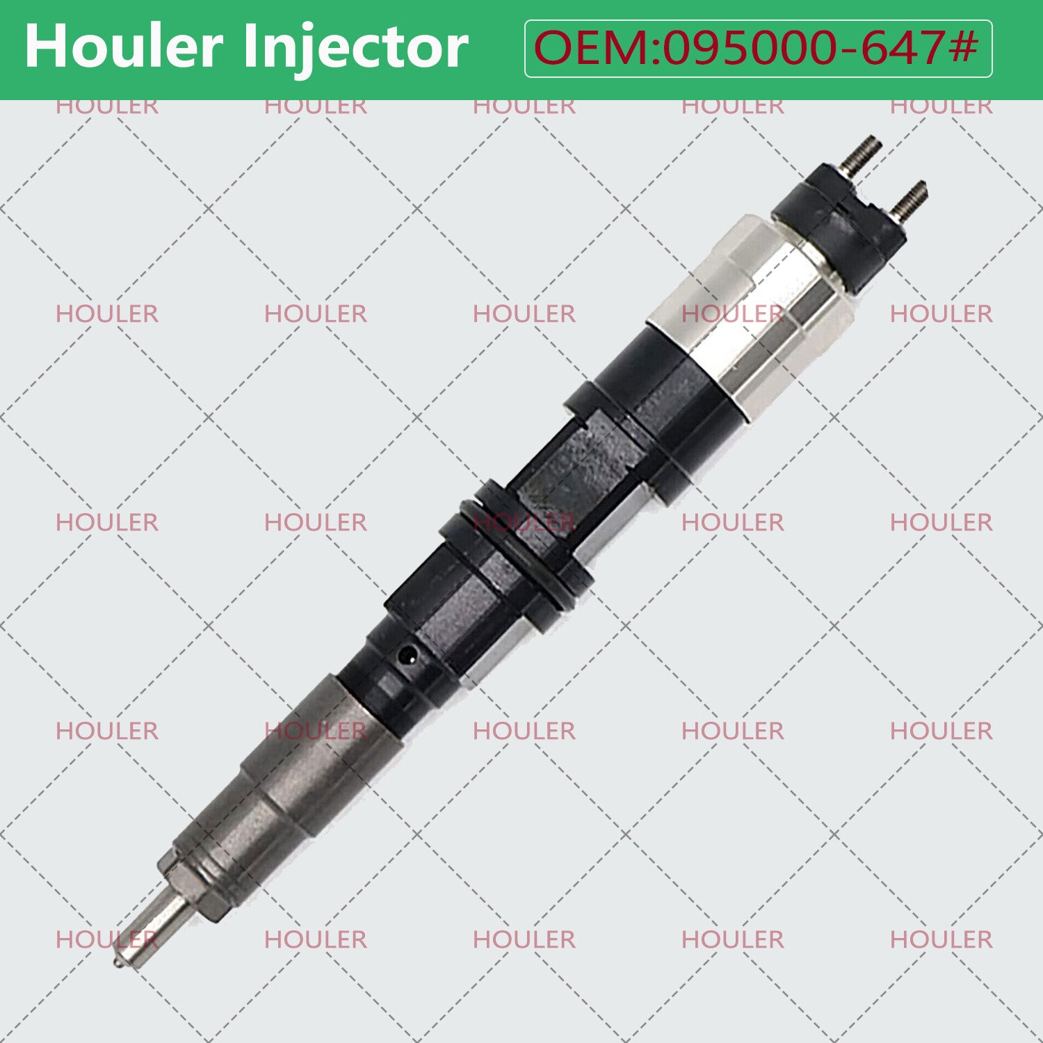 New 1PC Fuel Injector RE546777 095000-6470 for 6090 9.0L Engine