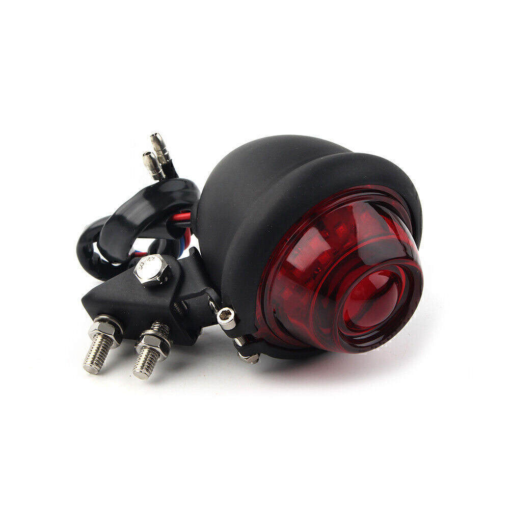 Motor Bates Style 12V LED Brake Stop Rear Tail Light for Harley Chopper Bobber