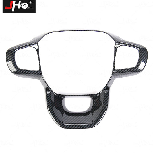 Carbon Fiber Style Car Steering Wheel Cover Anti-slip Cover Trim for Ford RANGER
