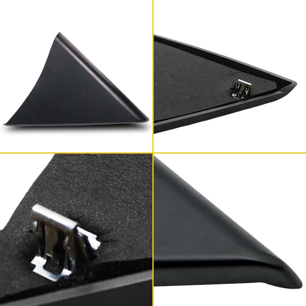 1PC Door Upper Panel Trim For 2007-2013 for Chevrolet for GMC Black 25857289 Front Left