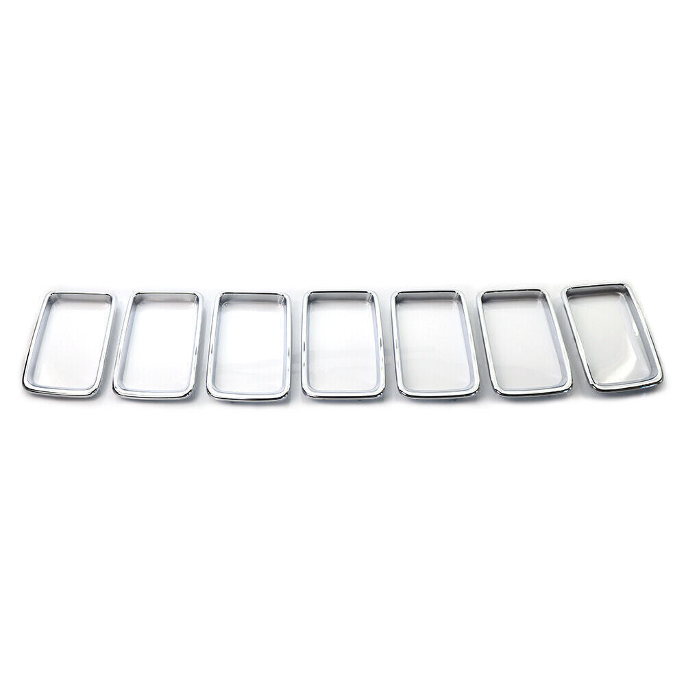Front Grille Grill Inserted Ring Trim Cover for Jeep Grand Cherokee 2014-2016 US