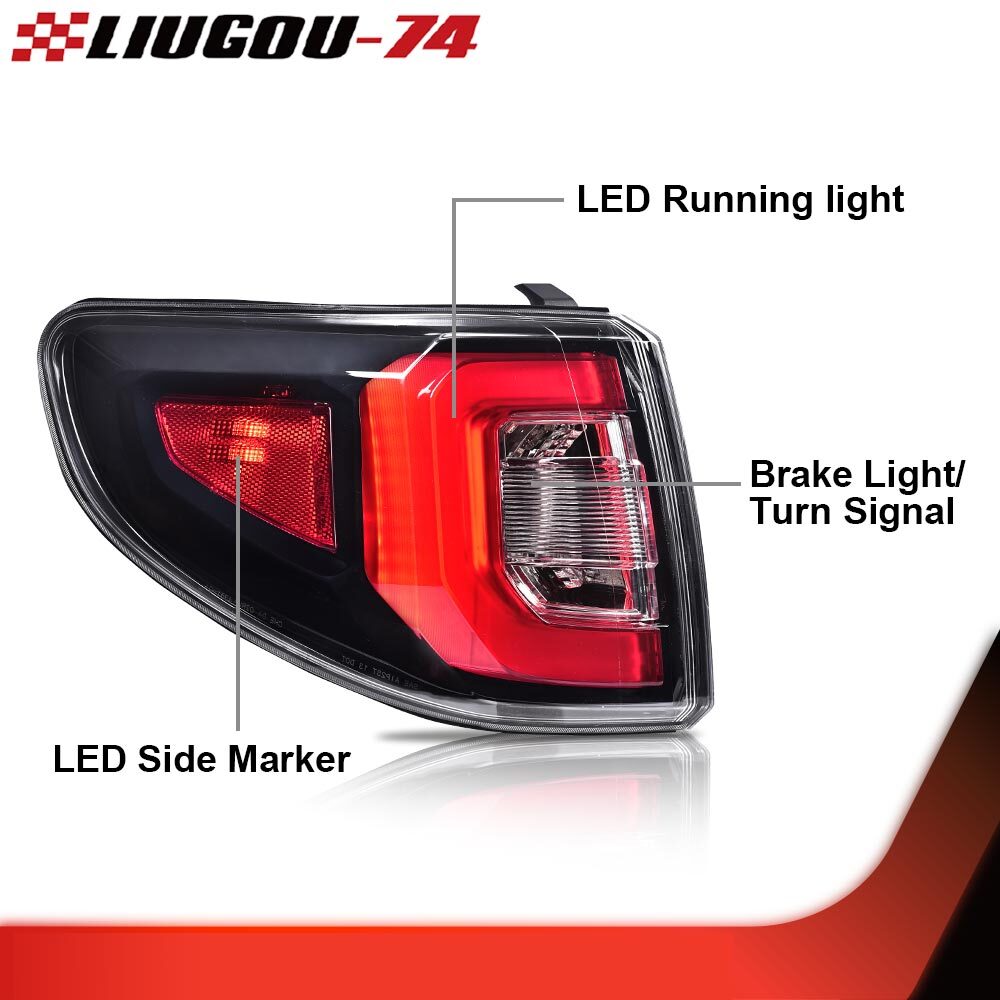 Suitable for GMC 13-16 Acadia rear taillights, taillights, taillights, brake lights, stop lights, 1 pair