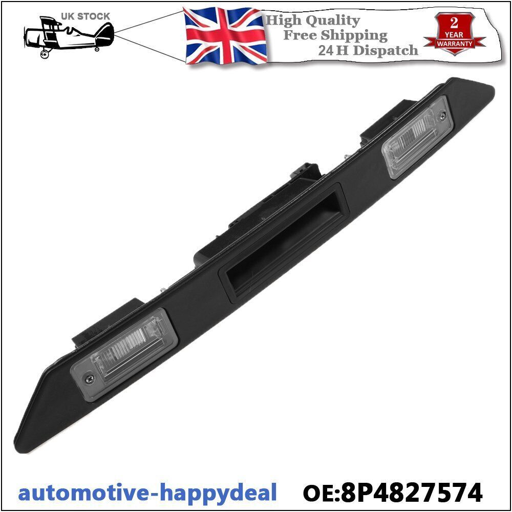 Boot Handle Number Plate Light Trim for Audi A3 A4 A6 S3 S4 S6 Q7 8P48275743FZ