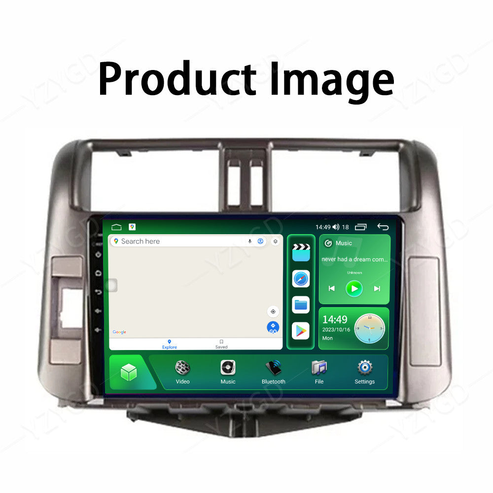 Android 14 Car Stereo Radio Carplay for Toyota for Land Cruiser Prado 150 2009-2013