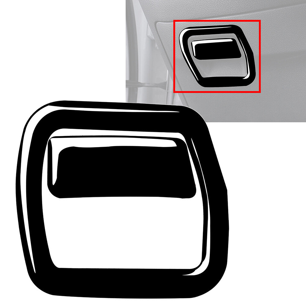 Piano Black Driver Storage Box Panel Cover Trim for Audi A4 B9 S4 RS4 A5