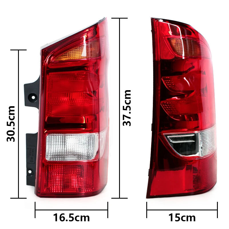 Left Tail Light Lamp Housing No bulb Cover for Benz Vito Valente W447 2015-2021