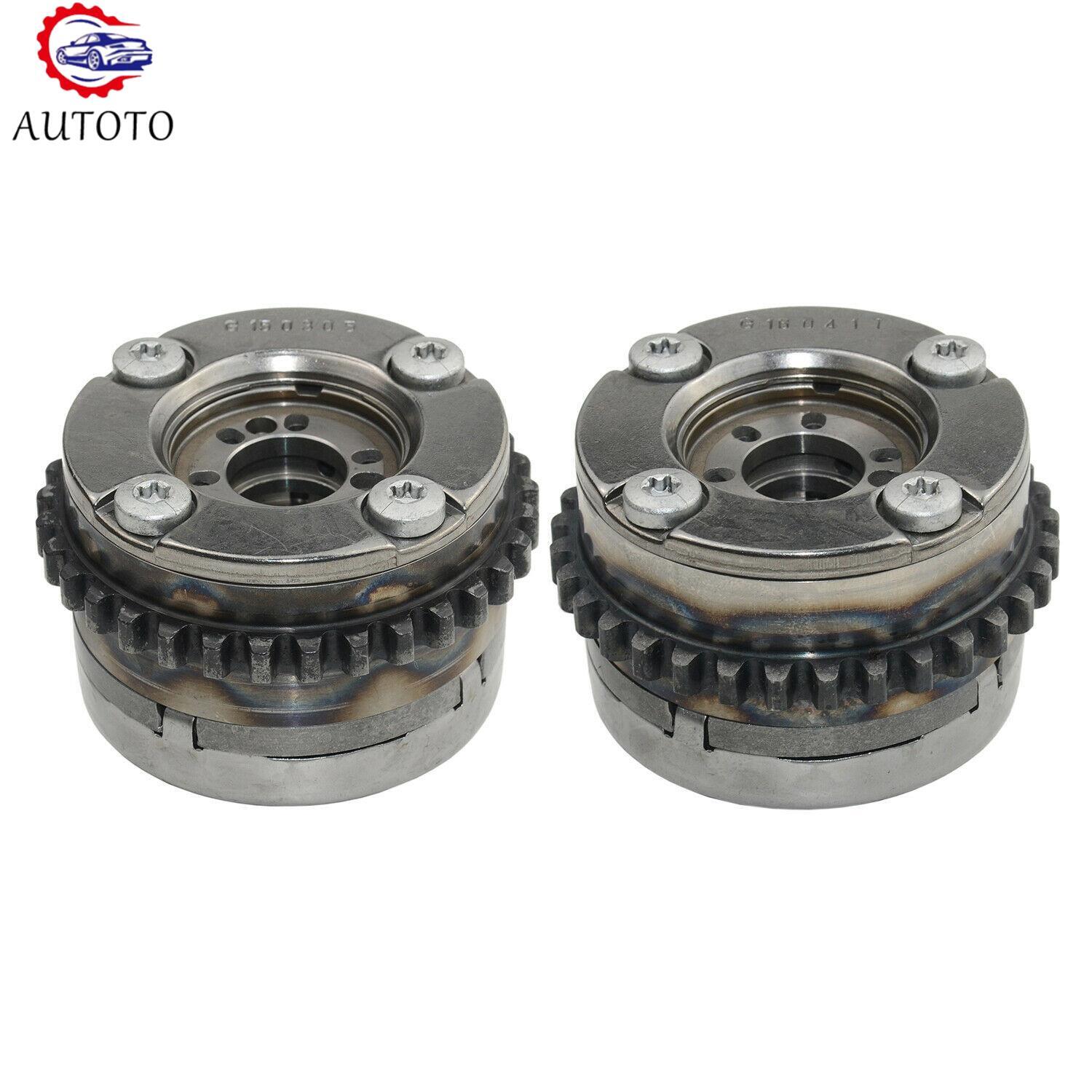 2pcs M278 Intake Camshaft Adjusters Left Right for Benz 2780501647 2780501547