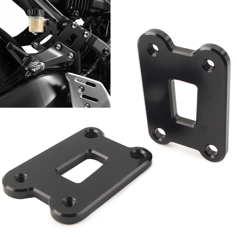 Rear Pedal Lowering Kit EVO Passenger Footrests Supports Kit Fit For MT09 FZ09