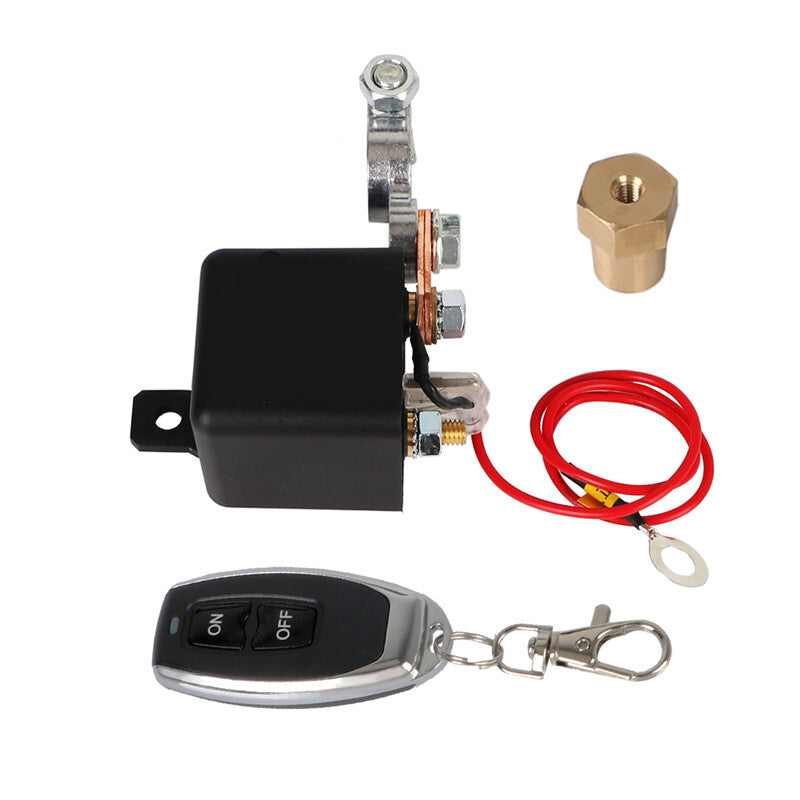 Car Universal Remote Battery Disconnect Switch 12v Isolation Relay On Off Switch