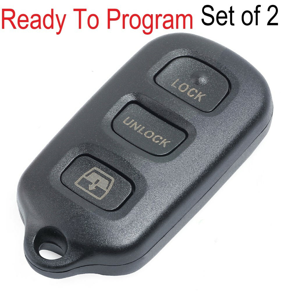 2 For 2002 2003 2004 2005 2006 2007 2008 2009 for Toyota 4Runner Remote Key Fob