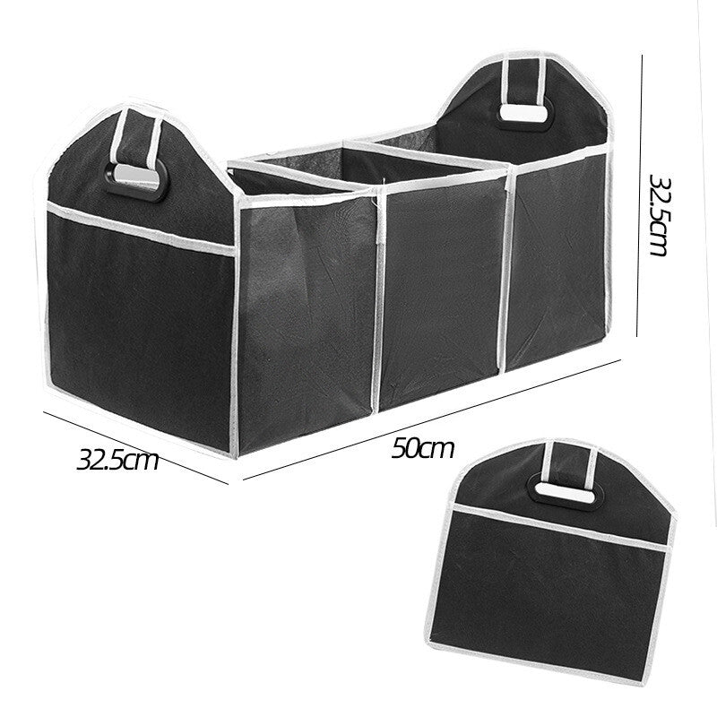 Large capacity car trunk storage for sedans and SUVs - Suitable for storing large amounts of cargo in car trunks.