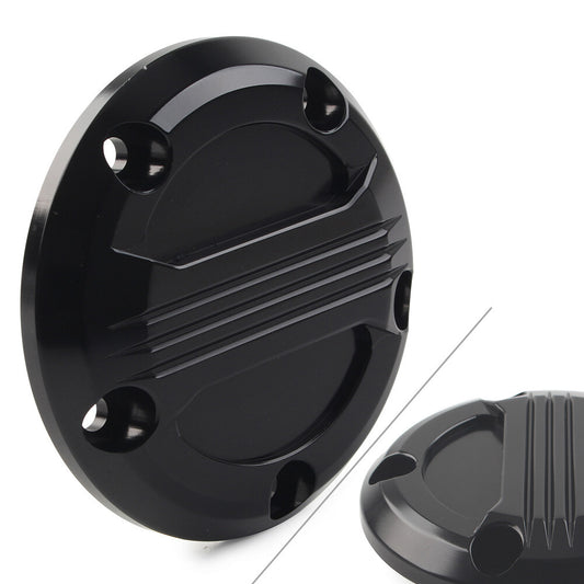 Timing Point Cover 5 Holes for Harley Twin Cam 99-17 Touring Electra Glide Black