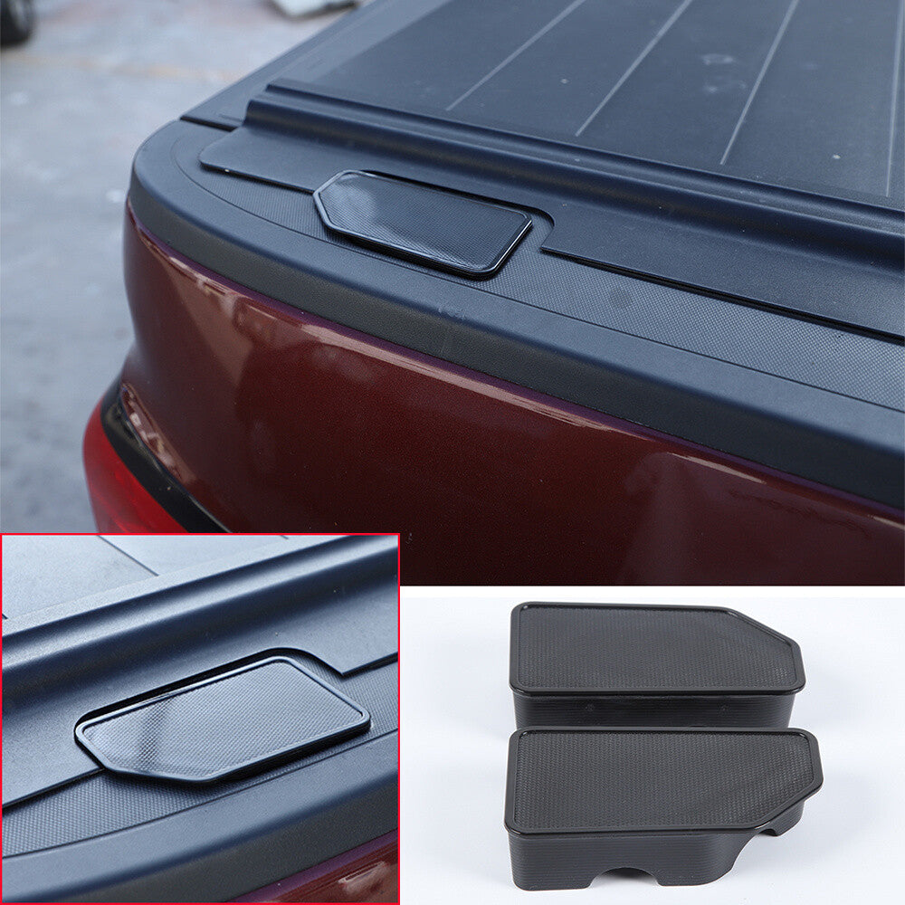 Black ABS Rear Tailgate Protecter Cover for Chevy Silverado / for GMC / for SIERRA 2014-18