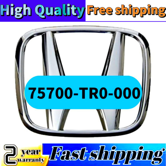 new front grille badge 75700-TR0-000, suitable for 2012-2015 for Honda Civics.