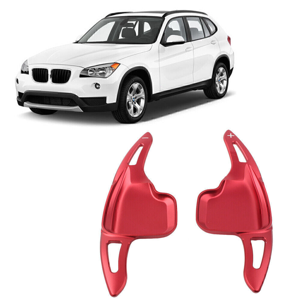 Red Steering Wheel Extension Gear Shifter Paddle Fit for BMW 2 3 4 5 6 7 Series X4