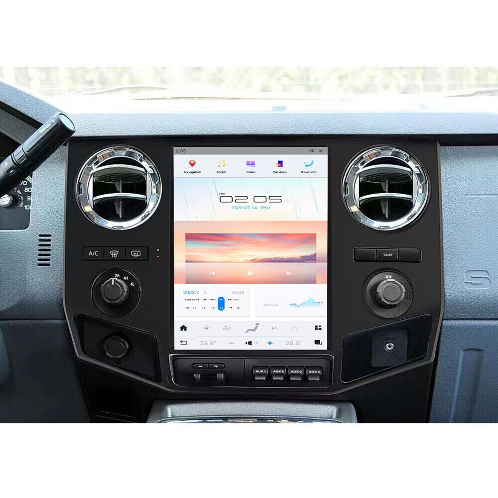 12.1 for Tesla Vertical Screen for Ford F250 F350 2008-2016 Car Radio Gps Navigation