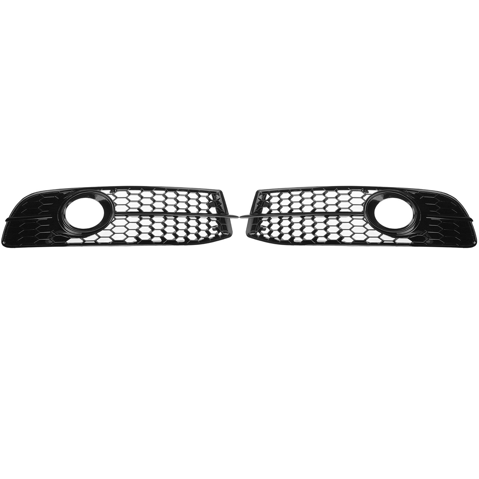 2x Front Bumper Grille Fog Light Lamp Cover Trim Cap for Audi A6 C6 S-line