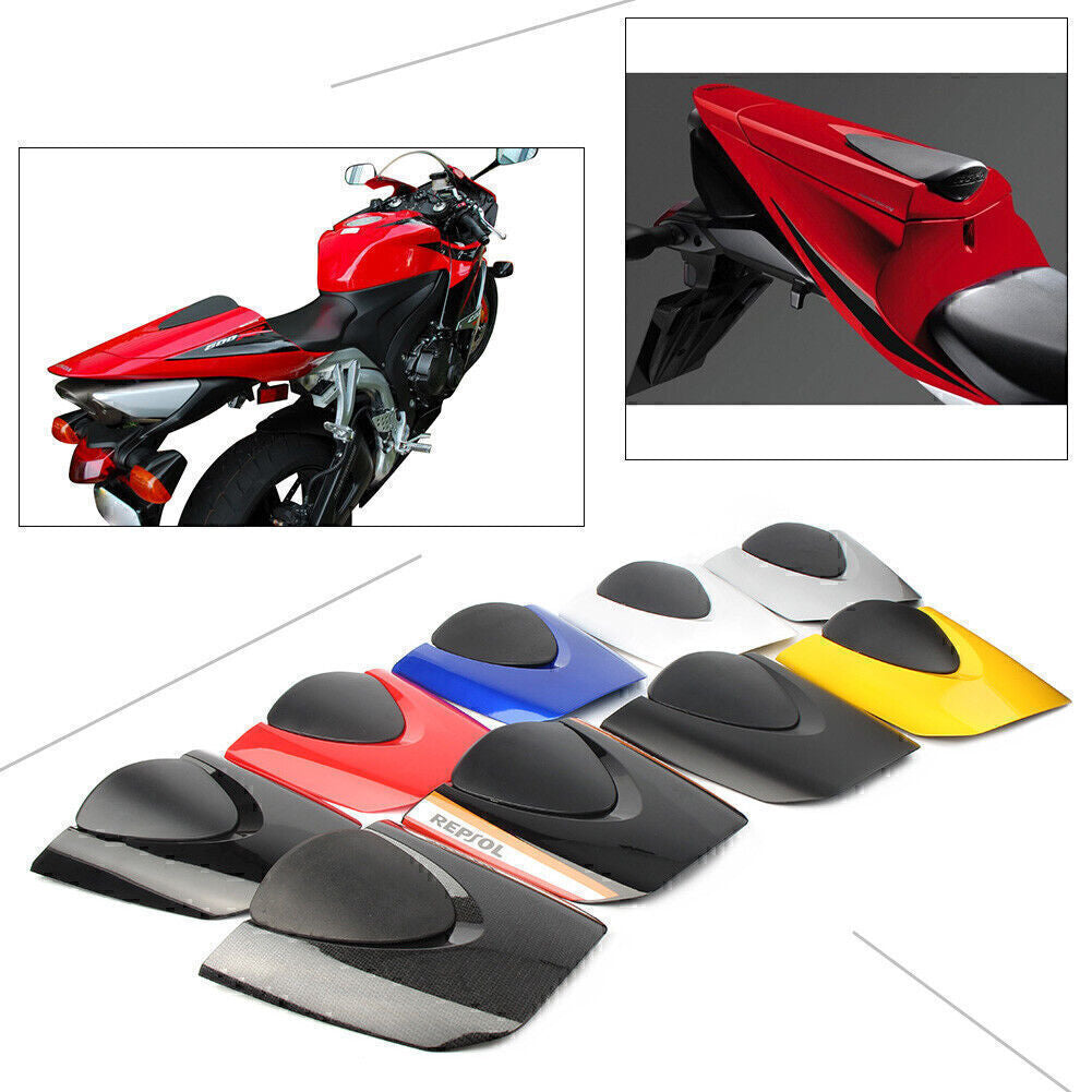 Sozius Abdeckung Sitz Sitzbank F¨¹r for Honda CBR 600RR F5 2007-2012 Matt-schwarz