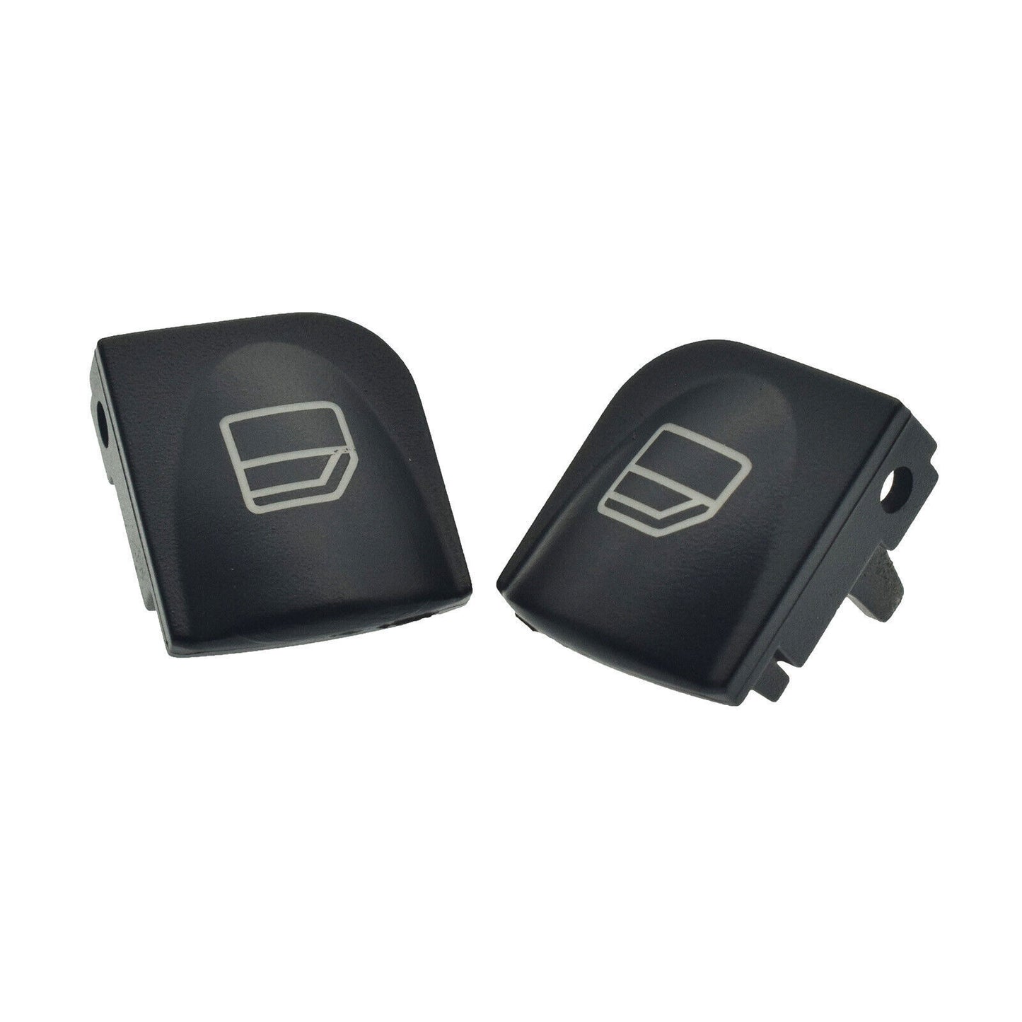 for Mercedes C230 C350 C320 C240 2PCS Power Window Switch Button Caps Cover NEW