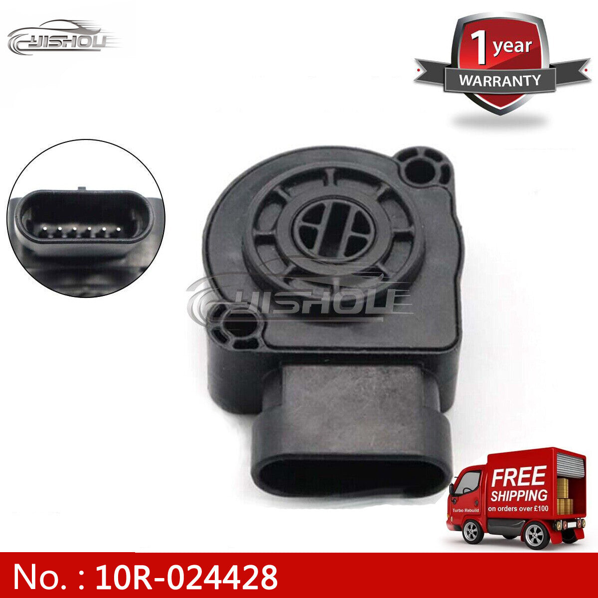 10R024428 Accelerator pedal pressure sensor suitable for , for Hyundai , and for Mitsubishi .